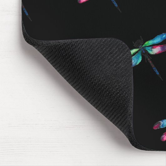 Mitternachtslibellen Mousepad (Ecke)