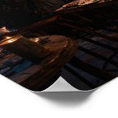 Mitternachtslicht-Banner mit Mitgefühl Poster (Ecke)