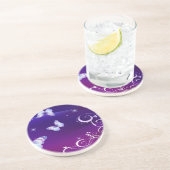 Mitternachtsmagie Butterfliegen Untersetzer (Seite)