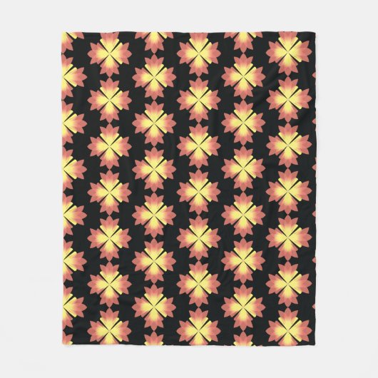 Mitternachtsmagie Fleecedecke (Vorderseite)