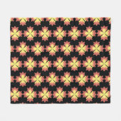 Mitternachtsmagie Fleecedecke (Vorderseite (Horizontal))