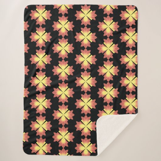 Mitternachtsmagie Sherpadecke (Vorderseite)