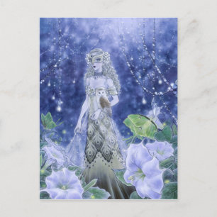 Mitternachtsmasquerade Postcard Postkarte