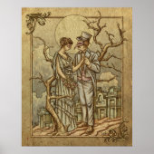 "Mitternachtsmasquerade" Poster (Vorne)