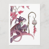 Mitternachtsmasquerade Postkarte (Vorderseite)