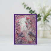 Mitternachtsmasquerade Postkarte (Stehend Vorderseite)