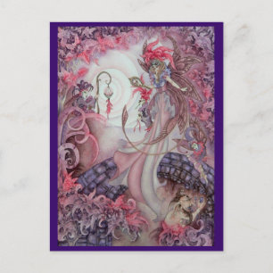 Mitternachtsmasquerade Postkarte