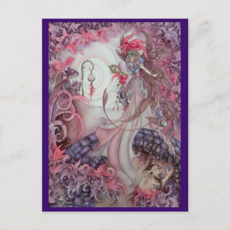 Mitternachtsmasquerade Postkarte