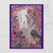 Mitternachtsmasquerade Postkarte (Vorderseite)