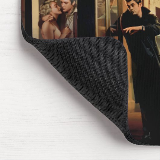 Mitternachtsmatinee Mousepad (Ecke)