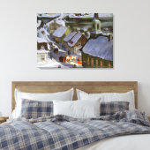 Mitternachtsmesse, Kunstmalerei Leinwanddruck (Insitu (Schlafzimmer))