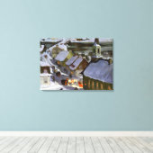 Mitternachtsmesse, Kunstmalerei Leinwanddruck (Insitu (Holzboden))