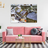 Mitternachtsmesse, Kunstmalerei Leinwanddruck (Insitu (Wohnzimmer))