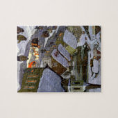 Mitternachtsmesse, Kunstmalerei Puzzle (Horizontal)