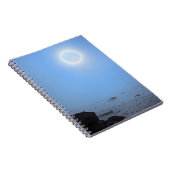 Mitternachtsmond | Arktis, Svalbard Notizblock (Rechte Seite)