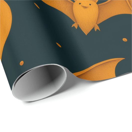 Mitternachtsmond Geschenkpapier (Rolleneckpunkt)