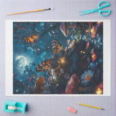 Mitternachtsmoth Mushroom Seidenpapier (Basteln)