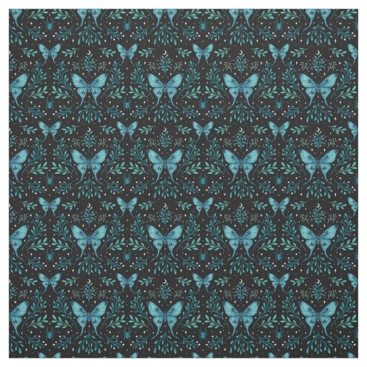 Mitternachtsmoth Stoff (Muster)