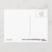 Mitternachtsmuschelszene Postkarte (Rückseite)