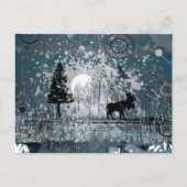 Mitternachtsmuschelszene Postkarte (Vorderseite)