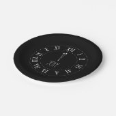 MitternachtsParty Pappteller (Schrägansicht)