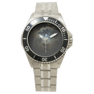 Mitternachtsperle Armbanduhr