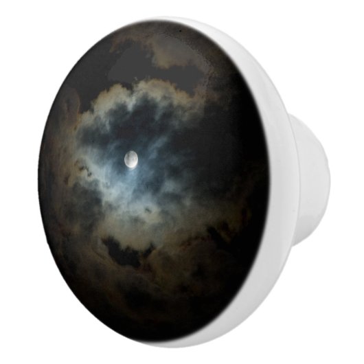 Mitternachtsperle Keramikknauf (Rechts)