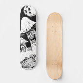 Mitternachtspilze Skateboard (Vorderseite)
