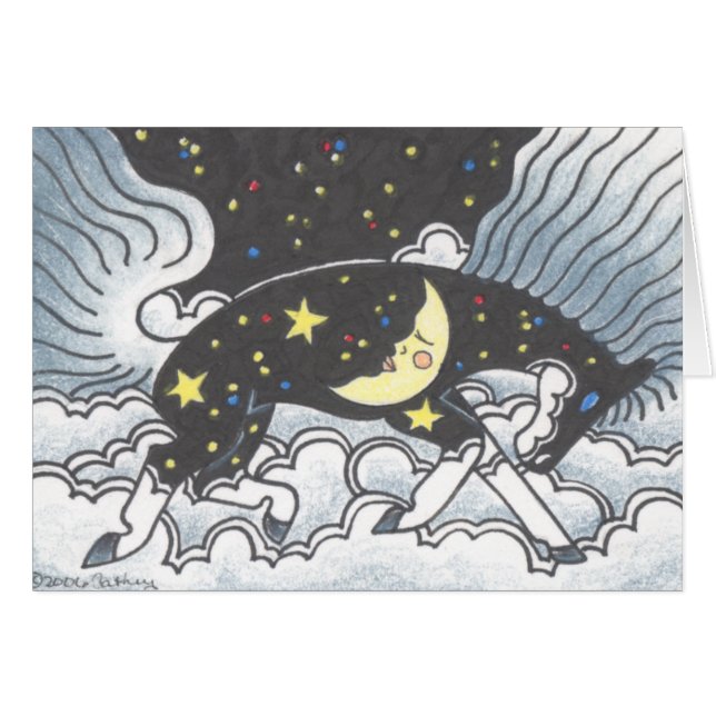 "Mitternachtspony " (Vorderseite (Horizontal))