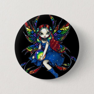 "Mitternachtsregenbogen-" Knopf Button