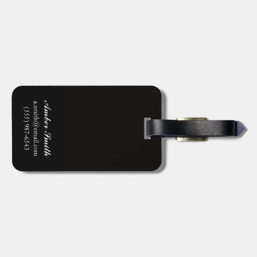 Mitternachtsreise I Gepäckanhänger (Rückseite horizontal)