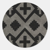 Mitternachtsreise I Runder Aufkleber (Vorderseite)