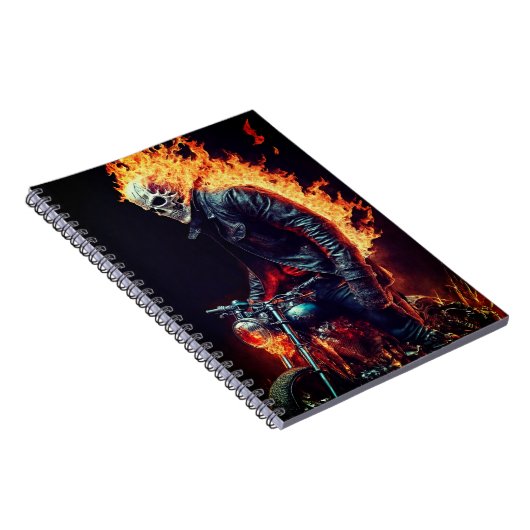 Mitternachtsreiter Notizblock (Rechte Seite)