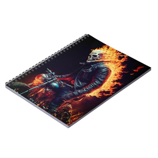 Mitternachtsreiter Notizblock (Linke Seite)