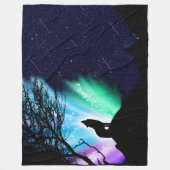 Mitternachtsschale Fleecedecke (Vorderseite)