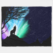 Mitternachtsschale Fleecedecke (Vorderseite (Horizontal))