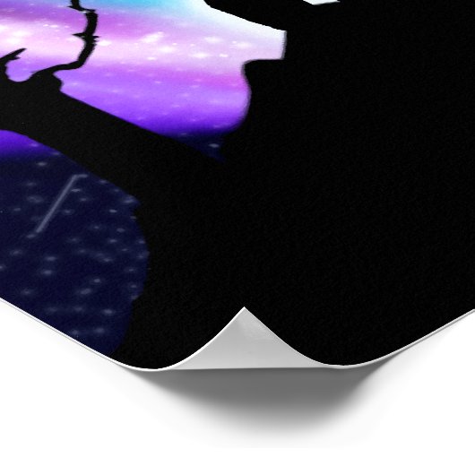 Mitternachtsschale Poster (Ecke)