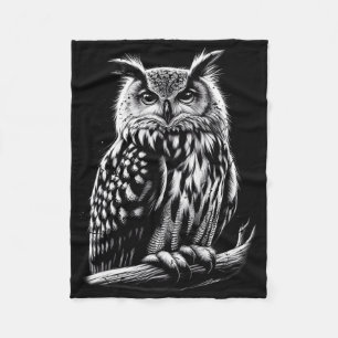 Mitternachtsschale Stille Uhr der nächtlichen Auge Fleecedecke