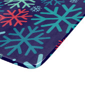 Mitternachtsschleifbrett für Schneefall Schneidebrett (Ecke)