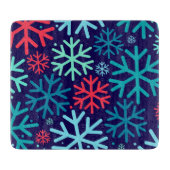Mitternachtsschleifbrett für Schneefall Schneidebrett (Vorderseite)