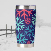 Mitternachtsschneefall Thermal Tumbler Thermobecher