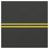 Mitternachtsschwarzes, Gold striped Entwurf Stoff (Nahaufnahme)