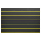 Mitternachtsschwarzes, Gold striped Entwurf Stoff (Fat Quarter (45,7 x 55,9 cm))
