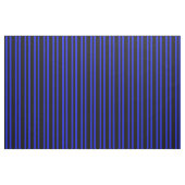 Mitternachtsschwarzes, Königsblaustengel, Streifen Stoff (Yard (91,4 cm))
