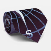 Mitternachtsseekompass-Segelschiffe Krawatte (Gerollt)