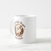 Mitternachtsseiten Buchclub Kaffeetasse (Vorderseite Links)