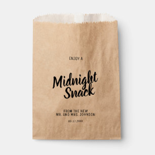 Mitternachtssnack-Bastelpapier-Hochzeitsgeschenktü Geschenktütchen