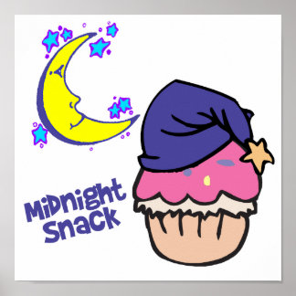 MitternachtsSnack Cupcake Poster