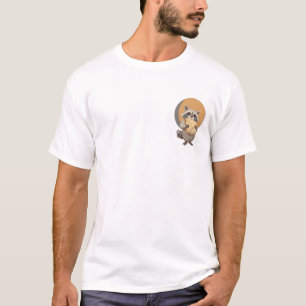 Mitternachtssnack-Waschbär T-Shirt