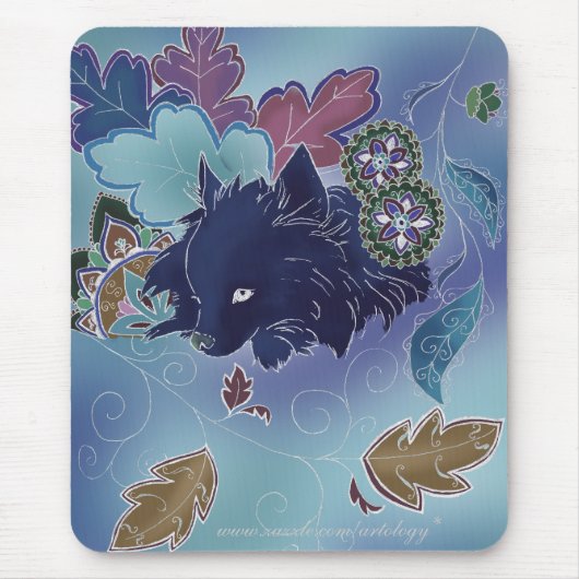 MitternachtsSpitz Mousepad (Vorne)